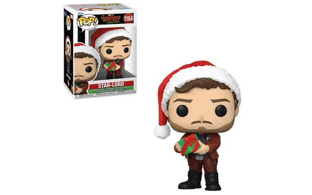 Marvel Guardians Of The Galaxy Holiday Star-lord Funko Pop Vinyl