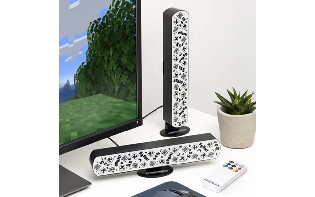 Minecraft Light Bar Set Of 2 With Remote
