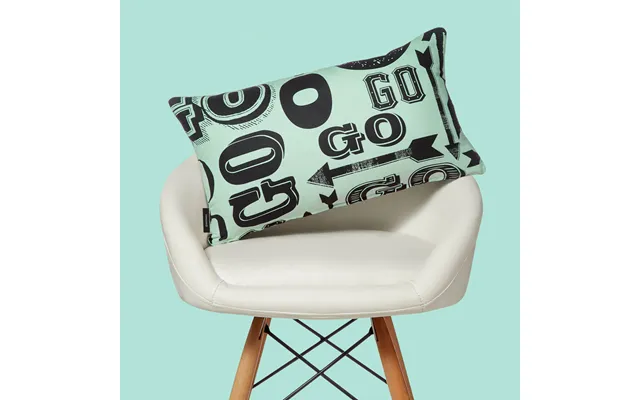 Monopoly Go Letterpress Rectangular Cushion - 30x50cm