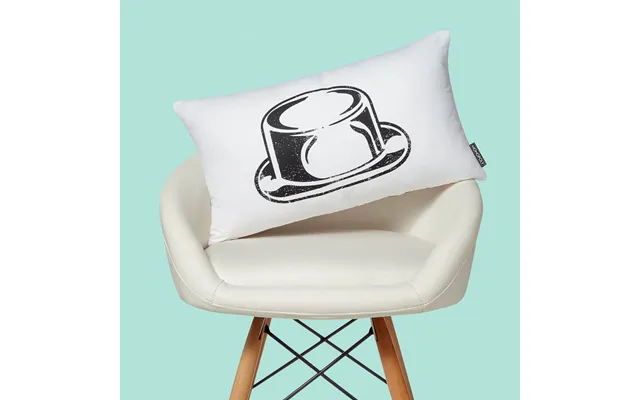 Monopoly Hat Rectangular Cushion - 30x50cm
