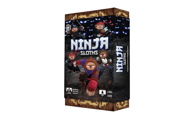 Ninja Sloths Card Game Kickstarter Edition