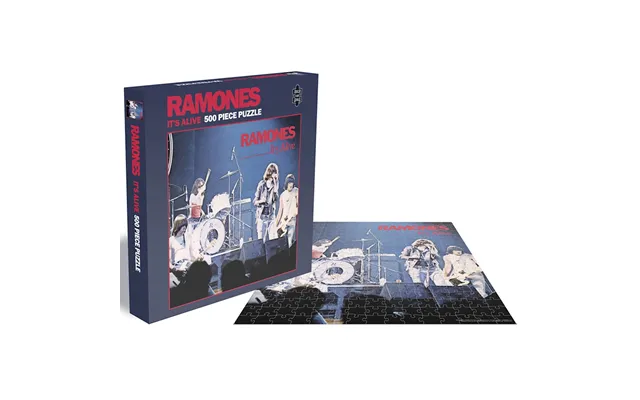 Ramones It's Alive 500 Piece Jigsaw Puzzle