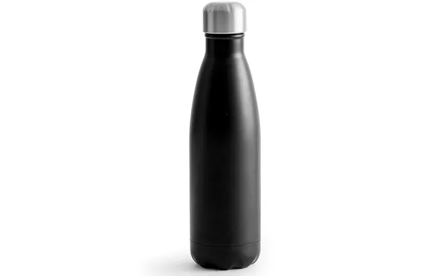 Sagaform Steel Hot And Cold Bottle - Black 50cl