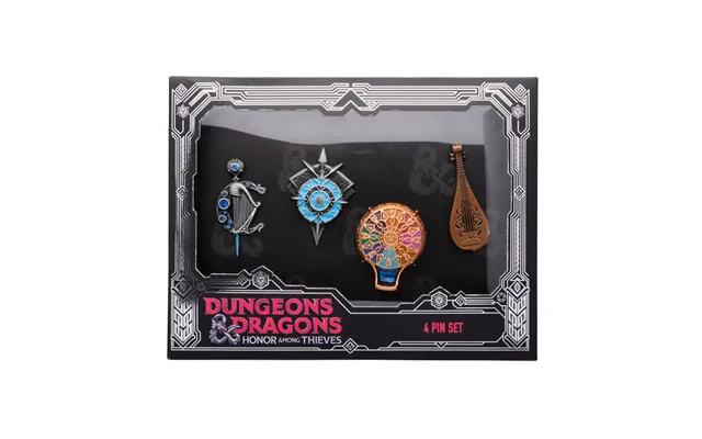 Salesone Dungeons & Dragons Honor Among Thieves Weapons Pin Set