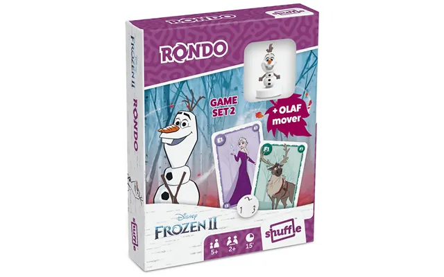 Shuffle Plus Card Game - Frozen 2 Olaf