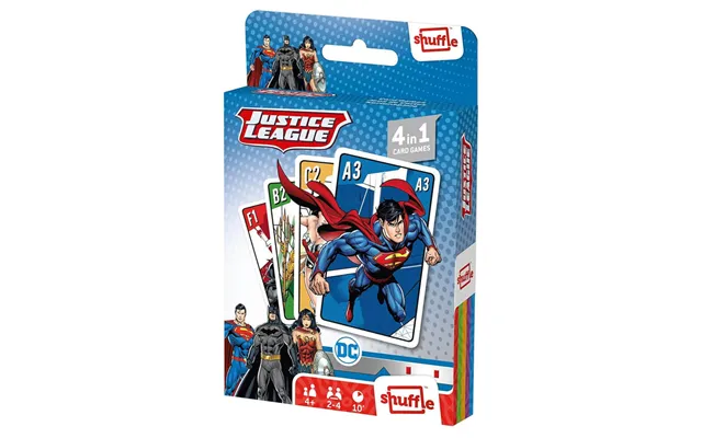 Shuffle Plus Card Game - Justice League