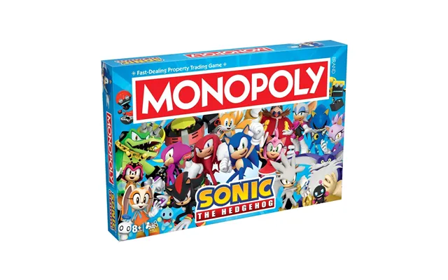 Sonic Monopoly Board Game