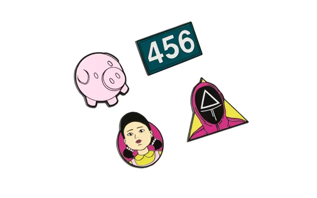 Squid Game 4 Pin Set