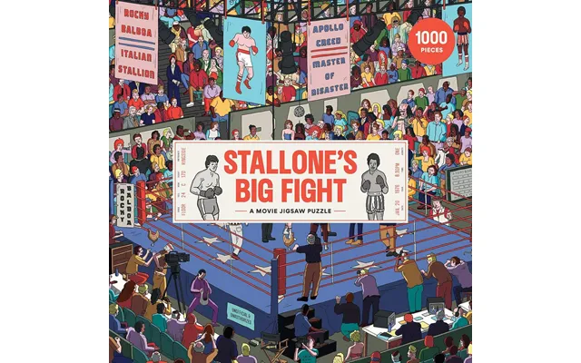 Stallone's Big Fight A Movie Jigsaw Puzzle