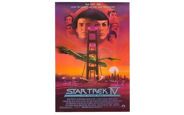 Star Trek Graphic Novels Voyage Home Poster