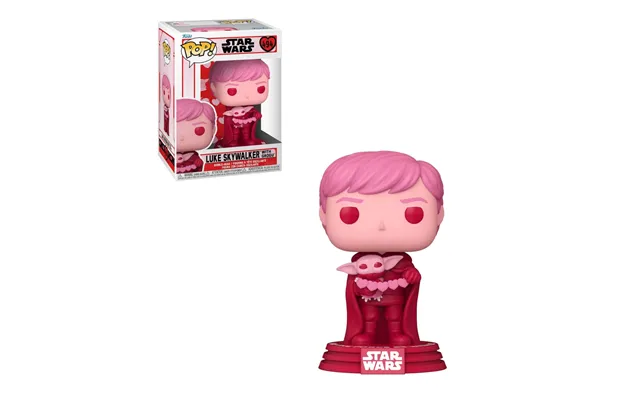 Star Wars Valentines Luke And Grogu Funko Pop Vinyl