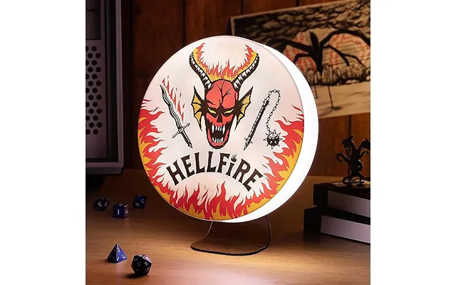Stranger Things - Hellfire Club Logo Light Wall Mount Or Free Standing