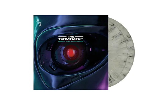 The Terminator - Original Soundtrack Zavvi Uk Exclusive Grey Marble Vinyl 2lp