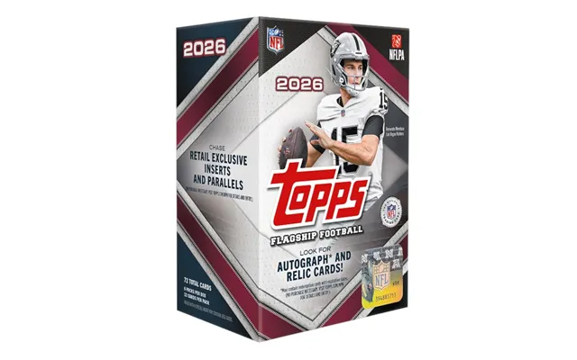 Topps 2026 Nfl Football Value Box