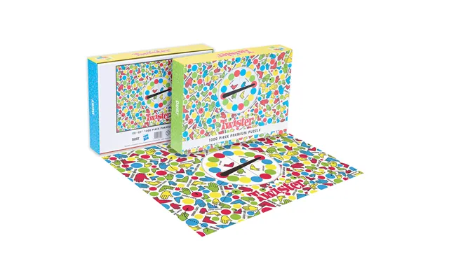 Twister Impossible 1000pc Puzzle - Zavvi Exclusive