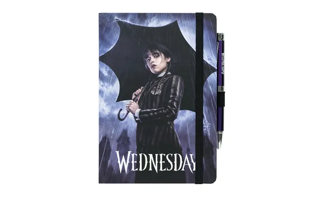 Wednesday Premium A5 Notebook With Projector Pen
