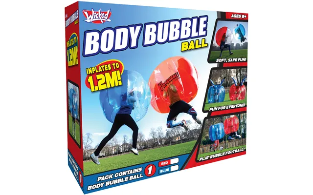 Wicked Vision Body Bubble Ball - Large Inflatable Outdoor Game