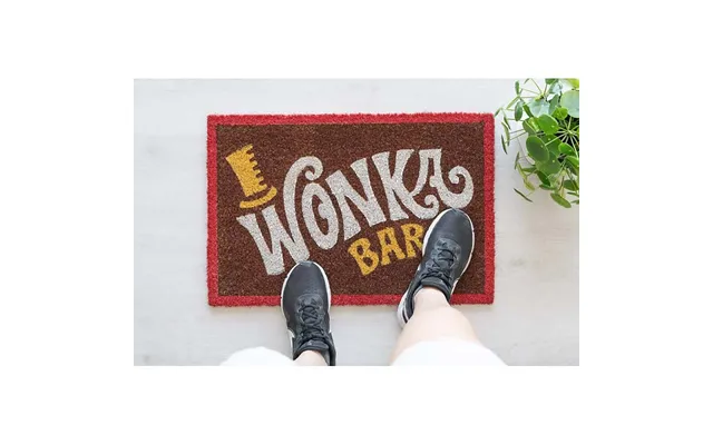 Willy Wonka Wonka Bar Door Mat