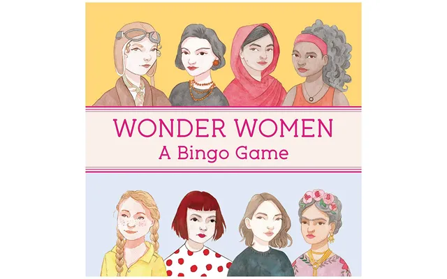 Wonder Women Bingo Game