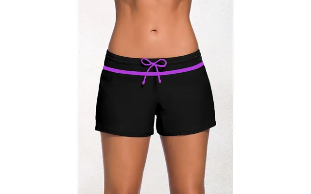 Lace-off Speed Flat Angle Swimming Trunks - Purple M 6