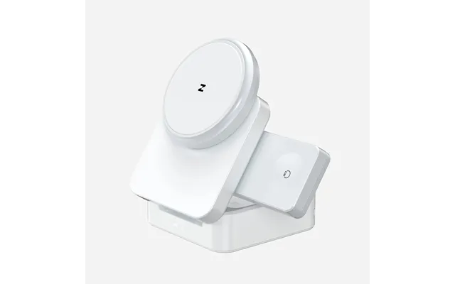 Foldtrack 3-in-1 Wireless Charging Station - White Us Plug