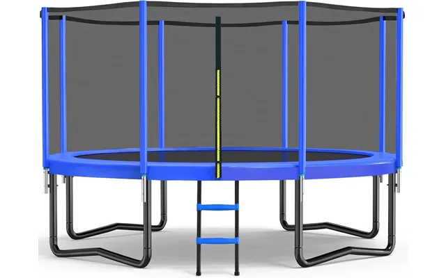 1600lbs Outdoor Trampoline With Enclosure - Out-net 12ft-regular