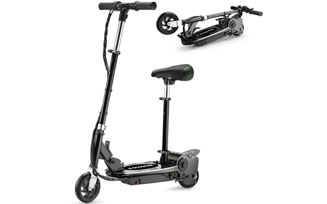 E120 Electric Scooter With Seat - Black