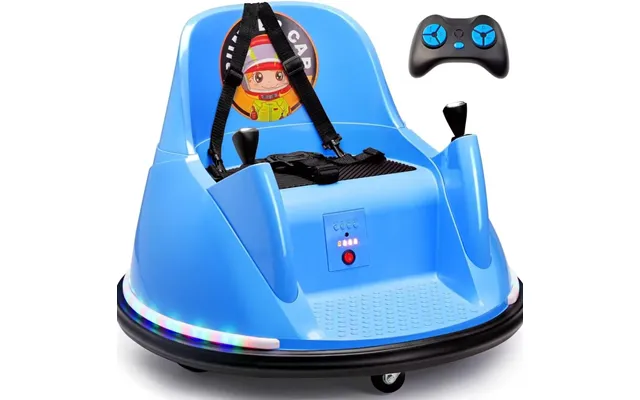Zupapa 12v Bumper Car For Kids - Blue