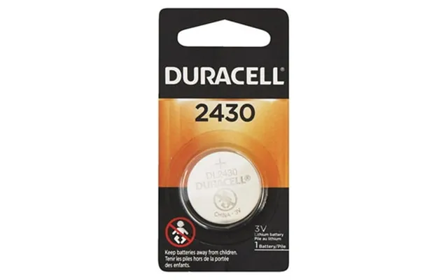 24 X Cr2430 Duracell 3 Volt Lithium Coin Cell Batteries product image