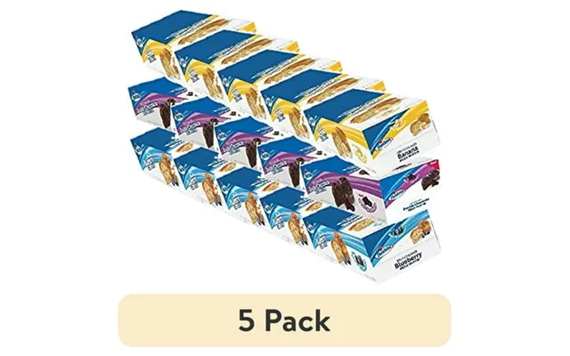 5 Pack Hostess Jumbo Muffins Variety Pack Blueberry Banana Double Chocolate 5 Oz Case Of Each 3 Cases Total product image