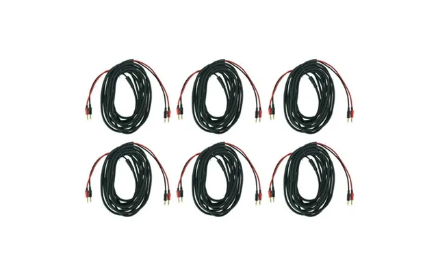 6 Rockville Bn30 30 Foot 14 Awg 100% Ofc Copper Banana To Banana Braided Cables product image