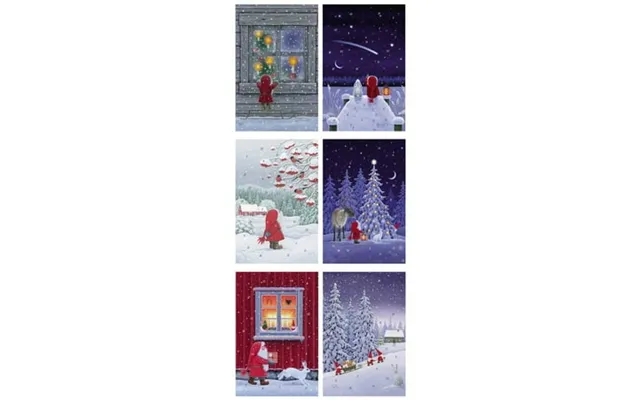 Alexander Taron Set Of 60 Korsch Scandinavian Christmas Advent Cards 19 product image