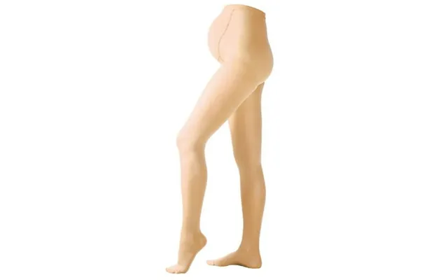 Ames Walker Aw Style 206 Medical Support 20-30 Mmhg Firm Compression Closed Toe Maternity Pantyhose Beige Queen product image