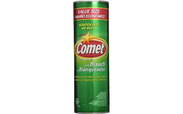 Disinfectant Cleanser With Bleach 21 Oz - 6 Pack. Comet Lemon Fresh Stains Remover product image