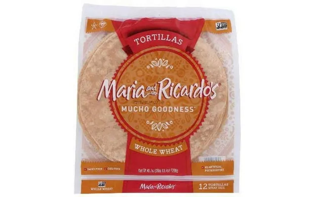 Maria And Ricardos Whole Wheat Tortilla 12 Inch -- 10 Per Case product image