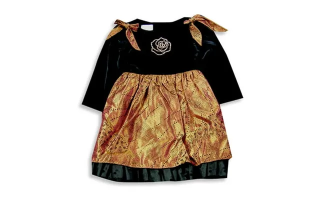 Nobody S Business - Little Girls Long Sleeve Dress 13662-3t Brown product image