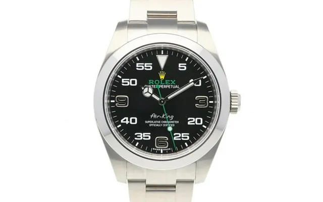 Pre-owned Rolex Air King Oyster Perpetual Watch Stainless Steel 116900 Automatic Winding Men S Rolex Good product image