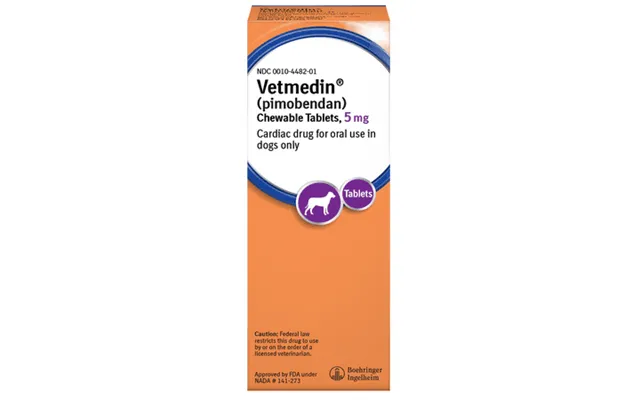 Vetmedin Pimobendan Chewable Tablets For Dogs 5 Mg product image