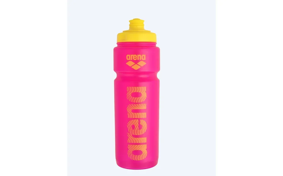 Arena water bottle - pink yellow
