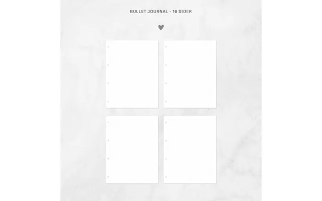 Bullet Record Additional Pages A4 Oversize product image