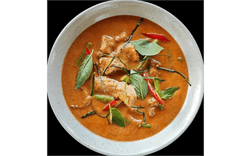 17B red panang curry beef