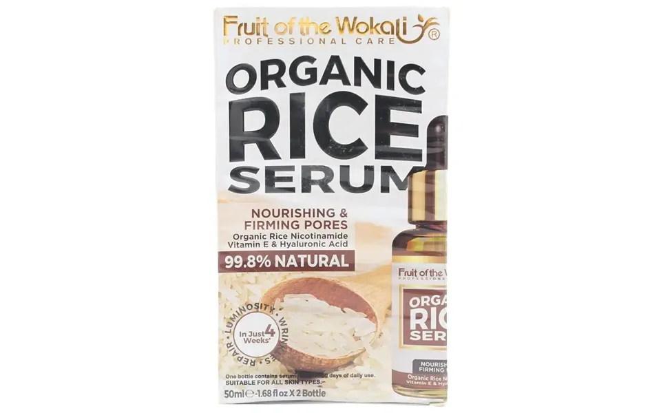 Organic rice essentialism serum 2x50 ml