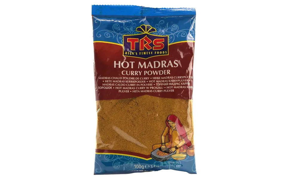 Trs Hot Madras Karrypulver 100 G