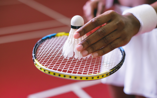 badminton racket on offer
